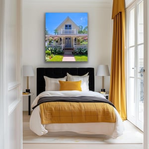 Marthas Vineyard | Oak Bluff | Gingerbread Homes | Charming | Historic | Colorful House Photography | Beach Cottage Décor |Summer Artwork