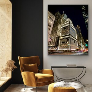 Louis Vuitton NYC Flagship Store Photo: Luxury Fashion Art Print