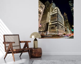 Louis Vuitton NYC Flagship Store Photo: Luxury Fashion Art Print
