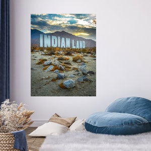 Terra indiana / Insegna di Palm Springs / Metà secolo / Modernismo / Fotografia / Arte / Stampe / Deserto X