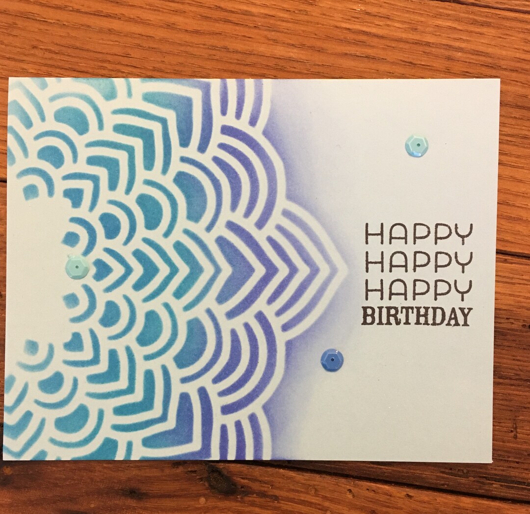 Blue Birthday - Etsy
