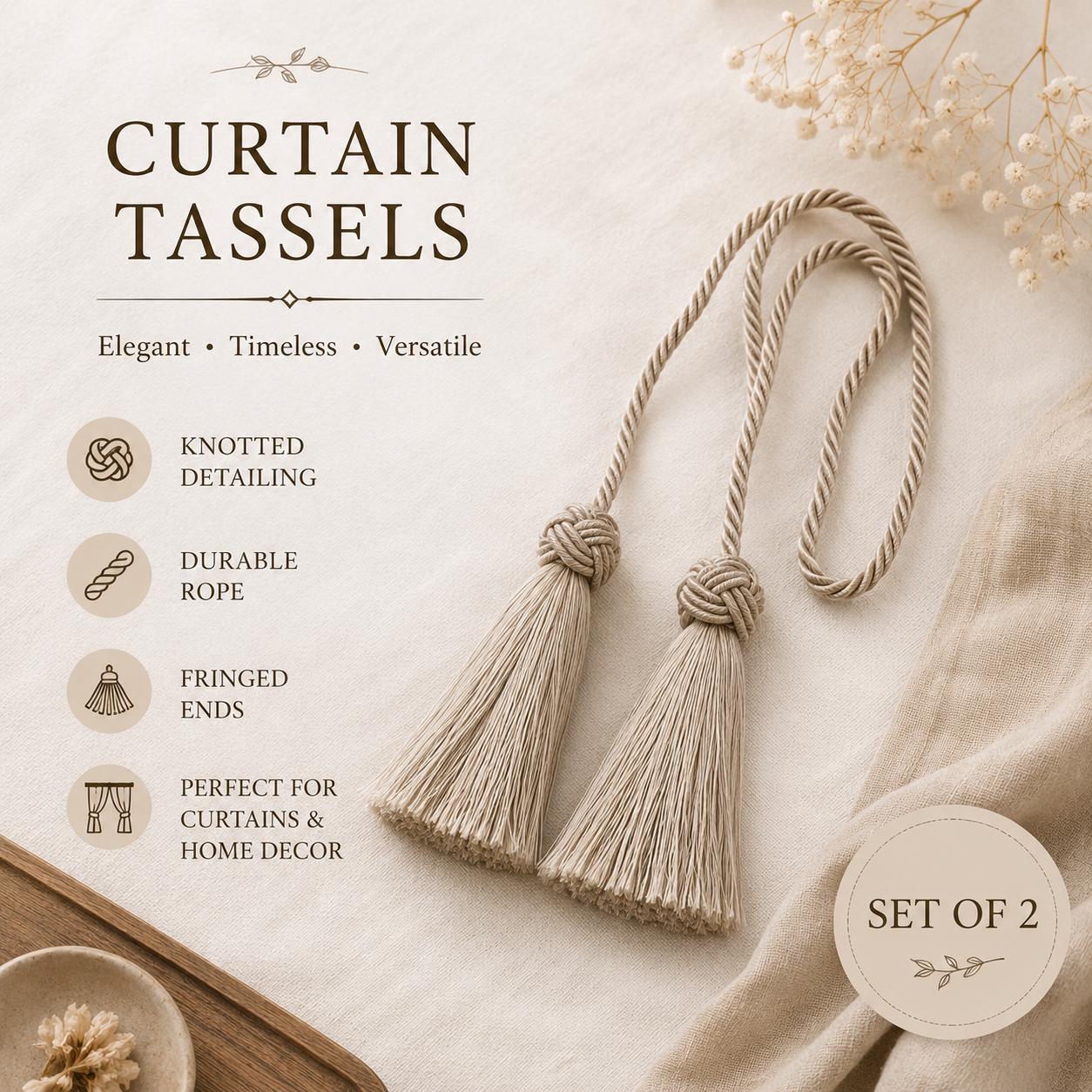Curtain tassels - Etsy 日本