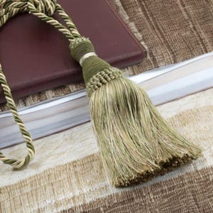 sage green tie backs