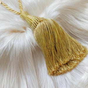 Curtain tie backs, gold curtain tassels, tassels tie backs, vintage style curtain tie tassels, antique style tassels,curtain ropes