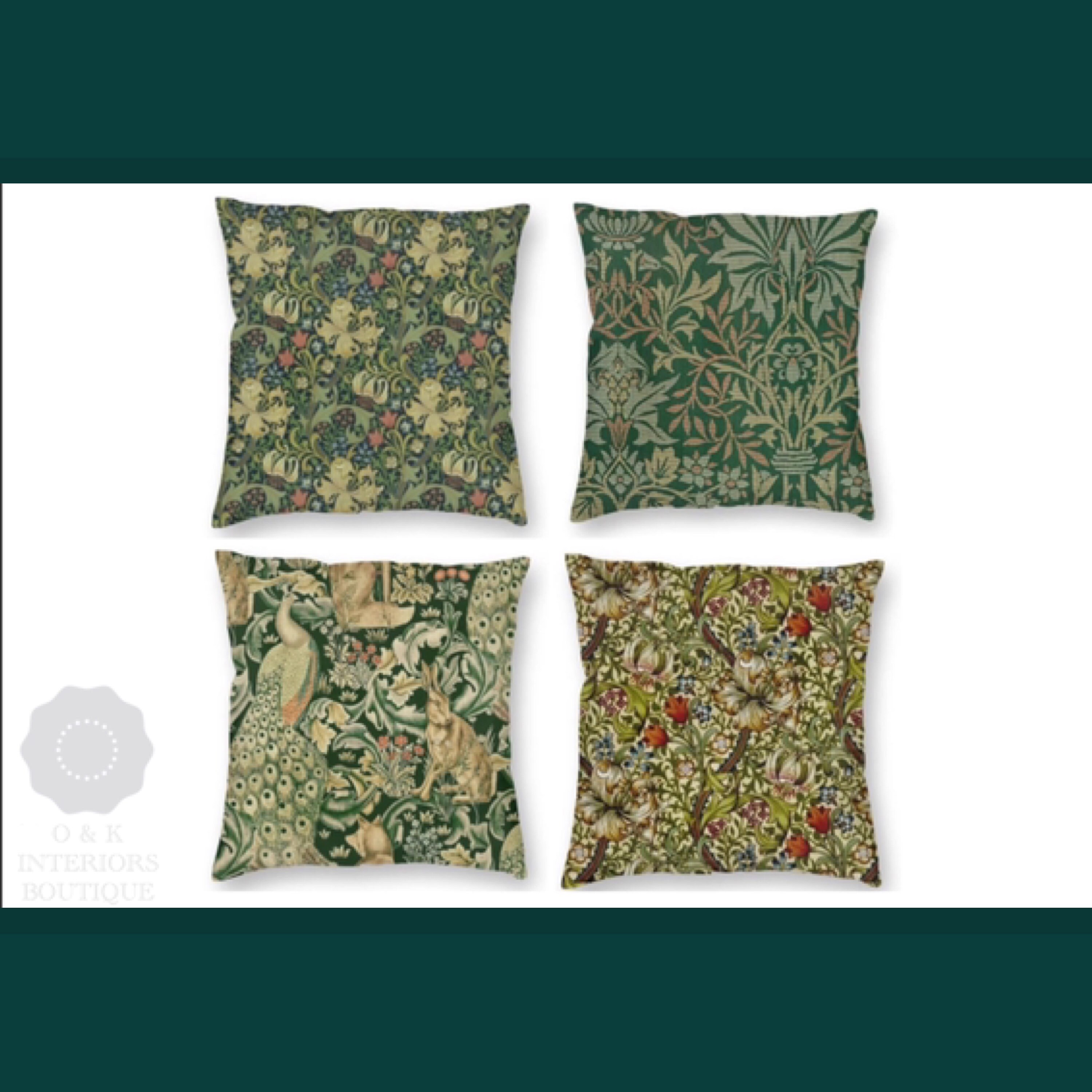 William Morris Cushion Cover William Morris Throw Pillow Etsy UK