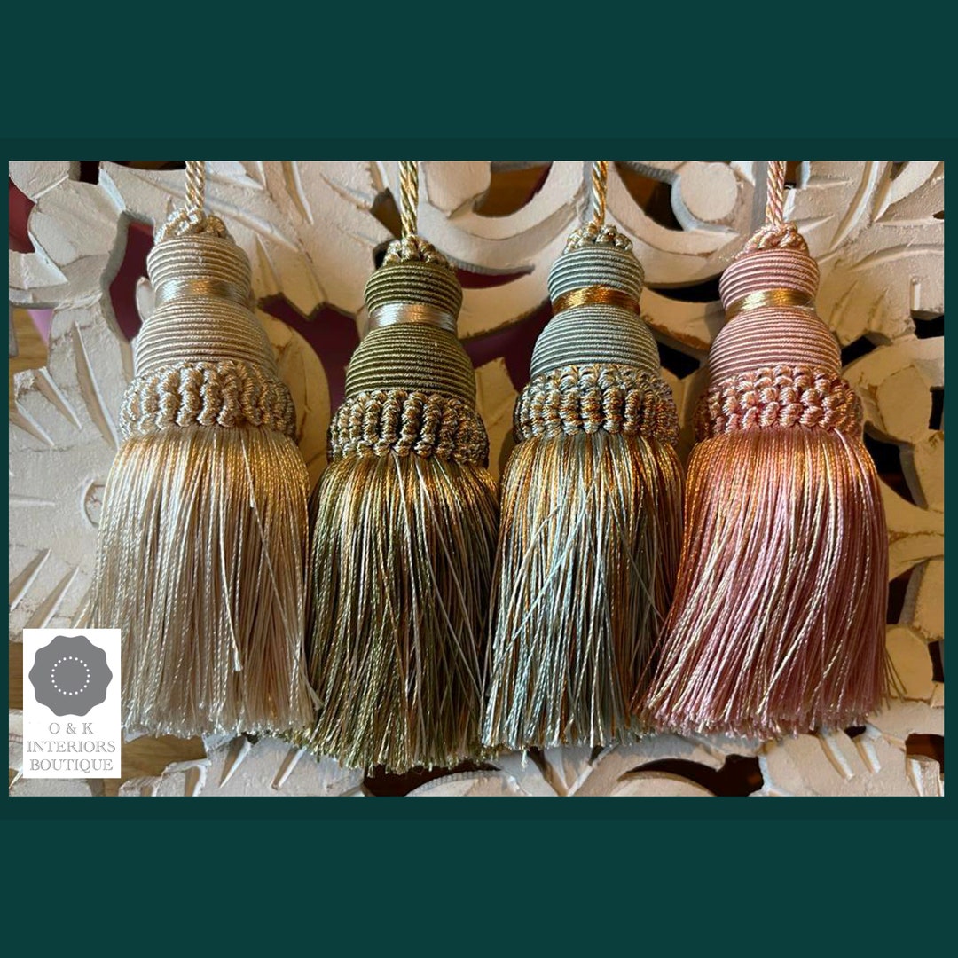 Decorative Key Tassels Key Tassels Vintage Style Tassels Etsy UK