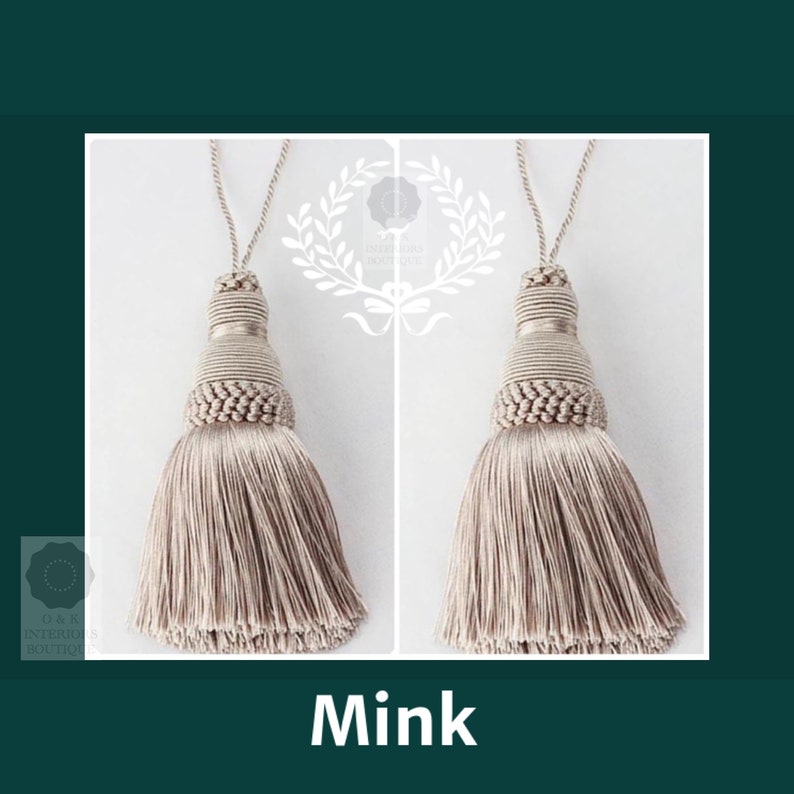 Decorative Key Tassels Key Tassels Vintage Style Tassels Etsy