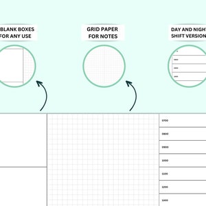 The back page of the nurse report sheet is flexible for any unit with blank sections you can label, a grid paper for notes or diagrams, and an hourly schedule