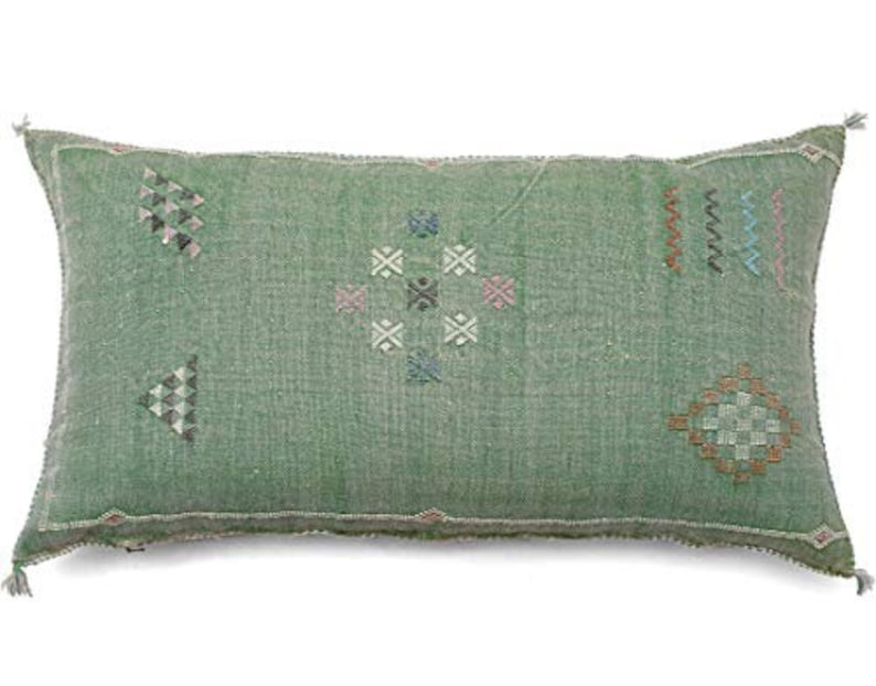 Handmade Moroccan Sabra Cactus silk Pillows