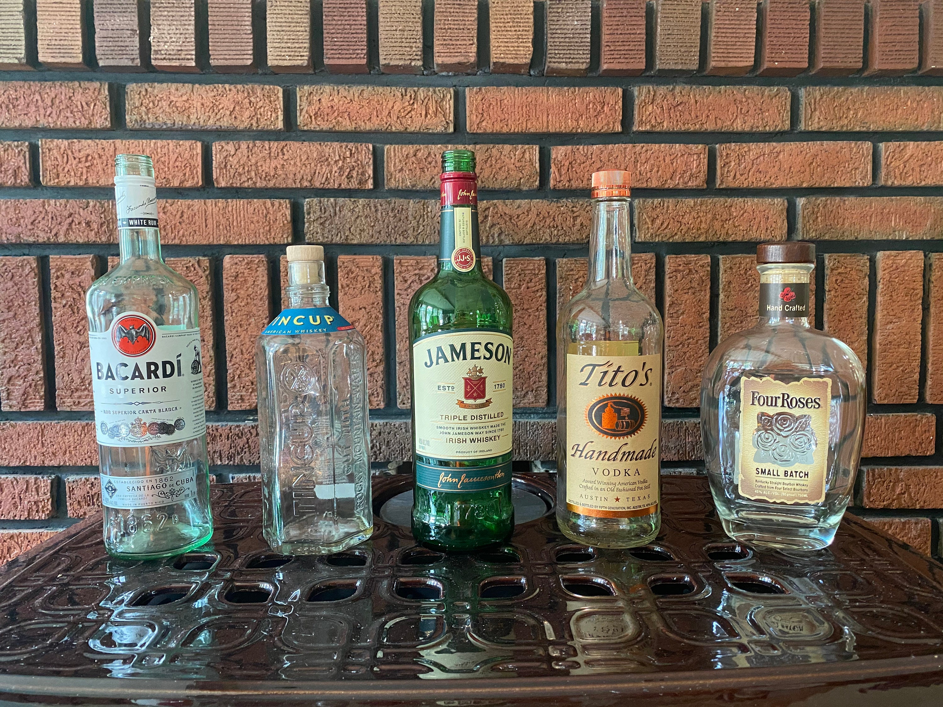 Empty Liquor Bottles Etsy