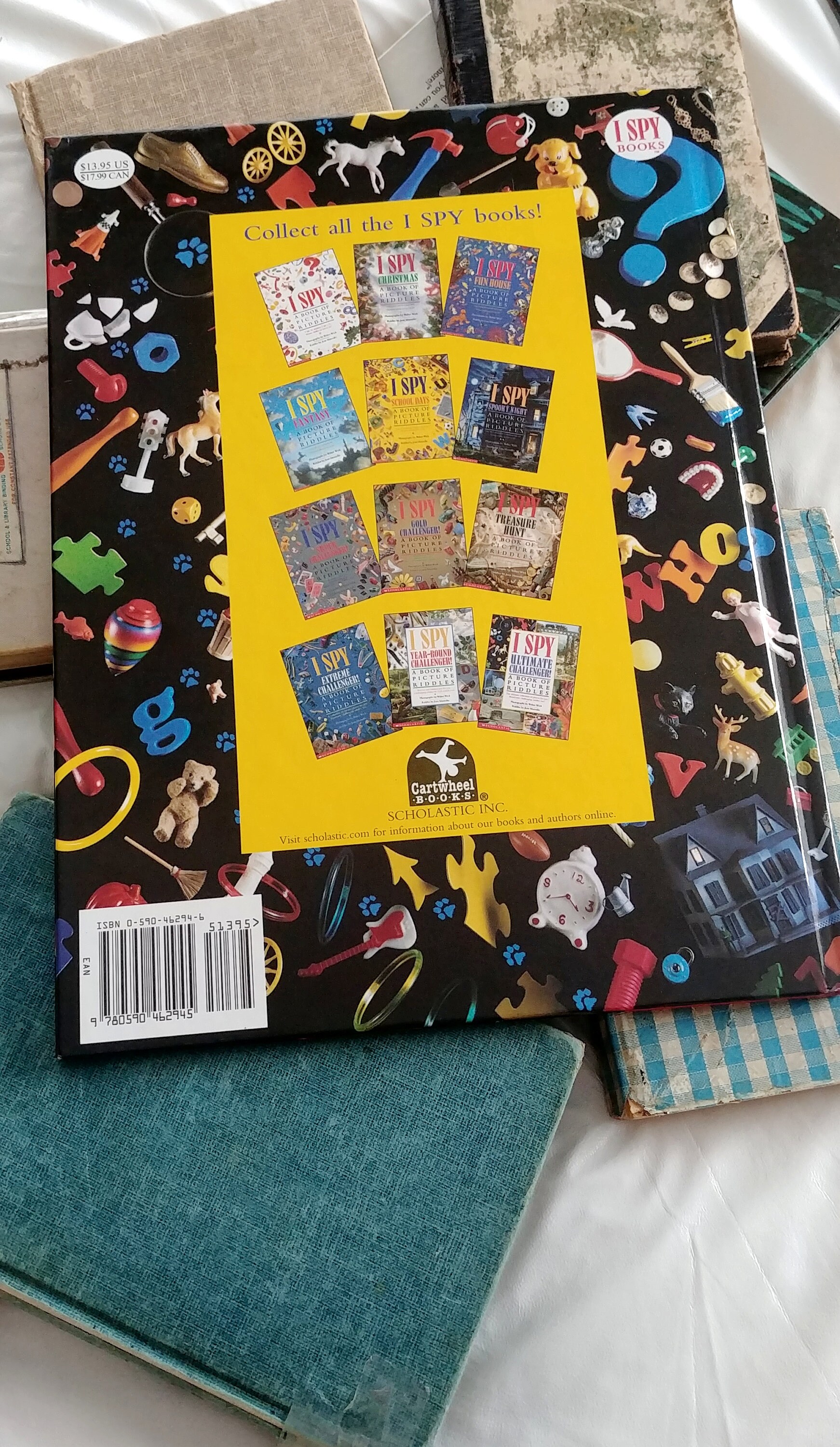 I Spy I Spy Mystery Book A Book of Picture Riddles Vintage Etsy Canada