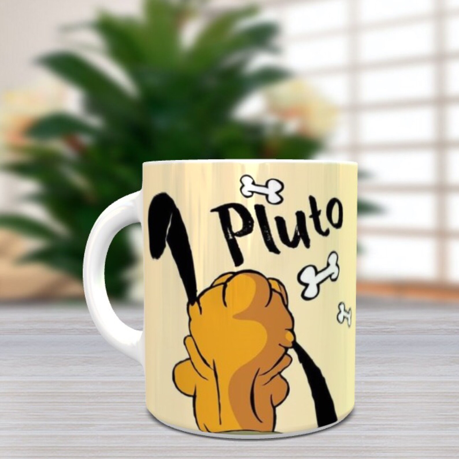 Pluto coffee mugs disney disney mugs Pluto mug Disney Etsy