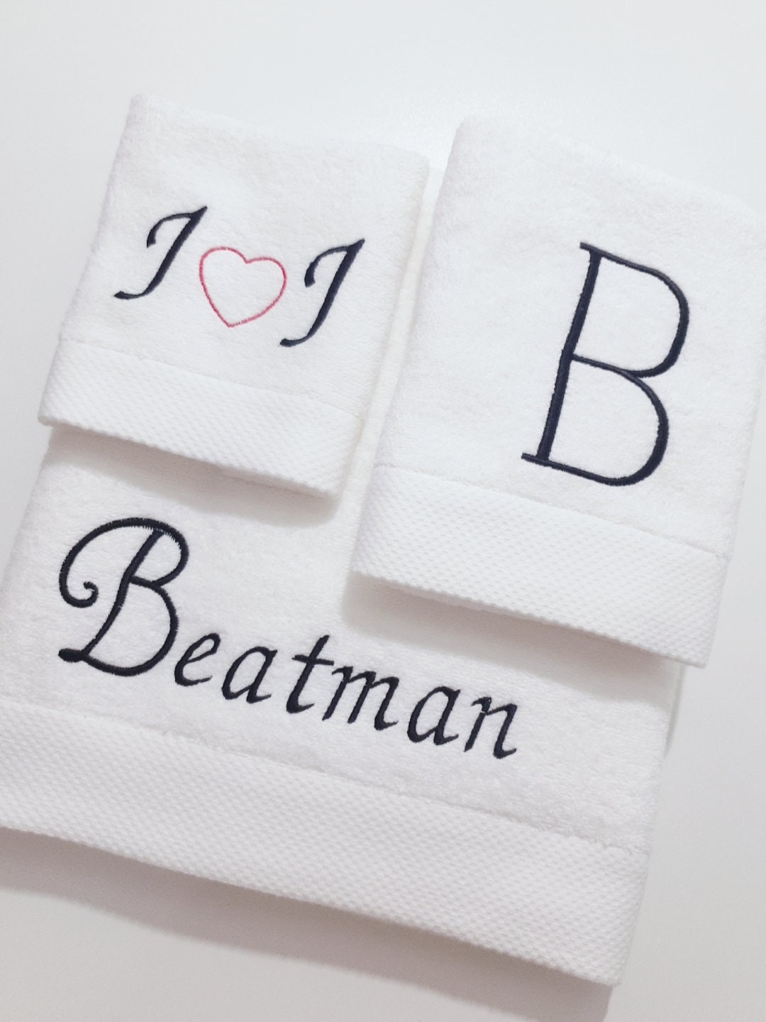 Personalized Towel Supersoft Towels Bath towels Embroidered Etsy
