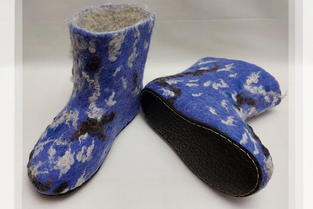 Ugg Slippers 100 Wool Felt. Etsy