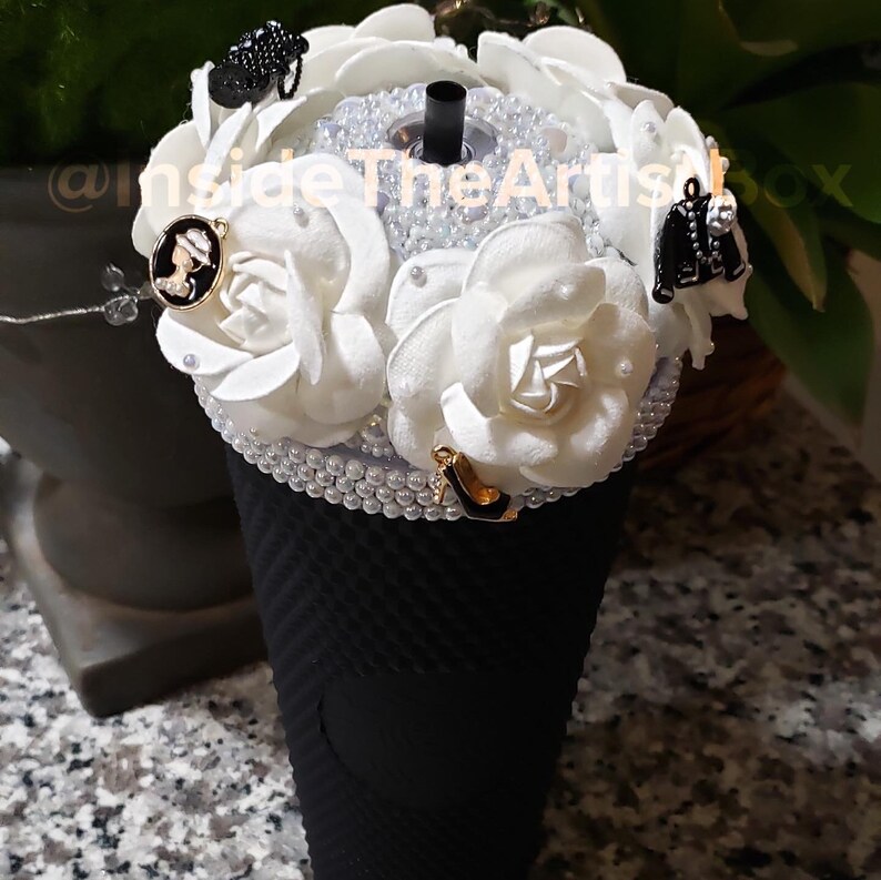 Custom BLING Dome Lids 16 oz 24oz Tumbler