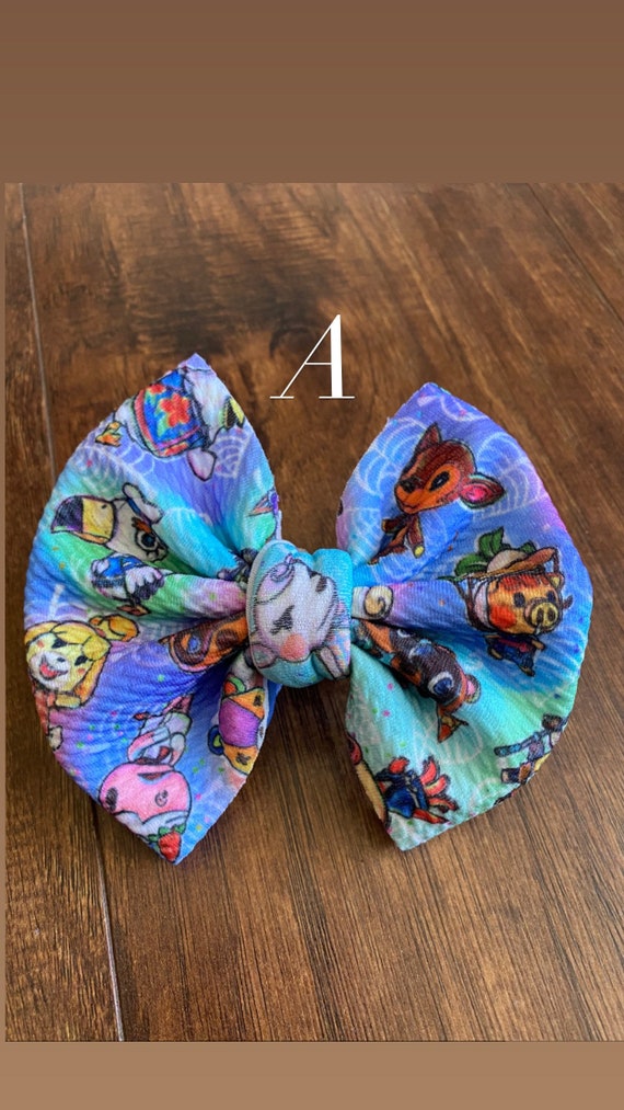 Animal Crossing inspired bows Etsy