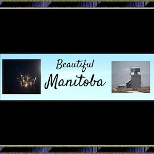 De mooie Sticker van de Bumper van Manitoba