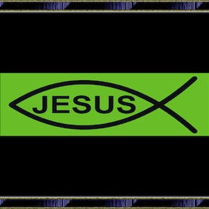 Jesus Autoaufkleber