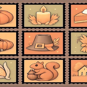Autumn Doormat: Thanksgiving Decor, Pumpkins & Squirrels