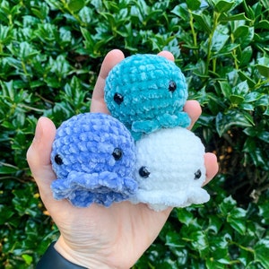 Crochet Octopus | Stress Pet | Stress Toy | Octopus Plush | Mini Octopus Plush