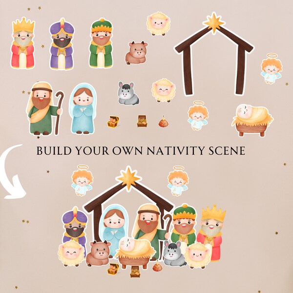 Nativity Printable - Etsy