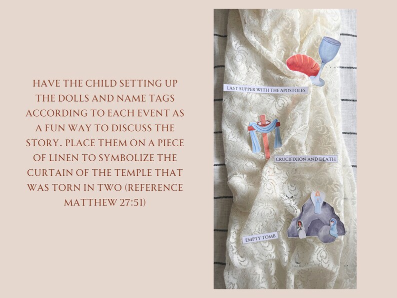 Paper Doll Easter Printable Bible Story Resurrection Fun Games Activities Crafts Easter for Kids ...