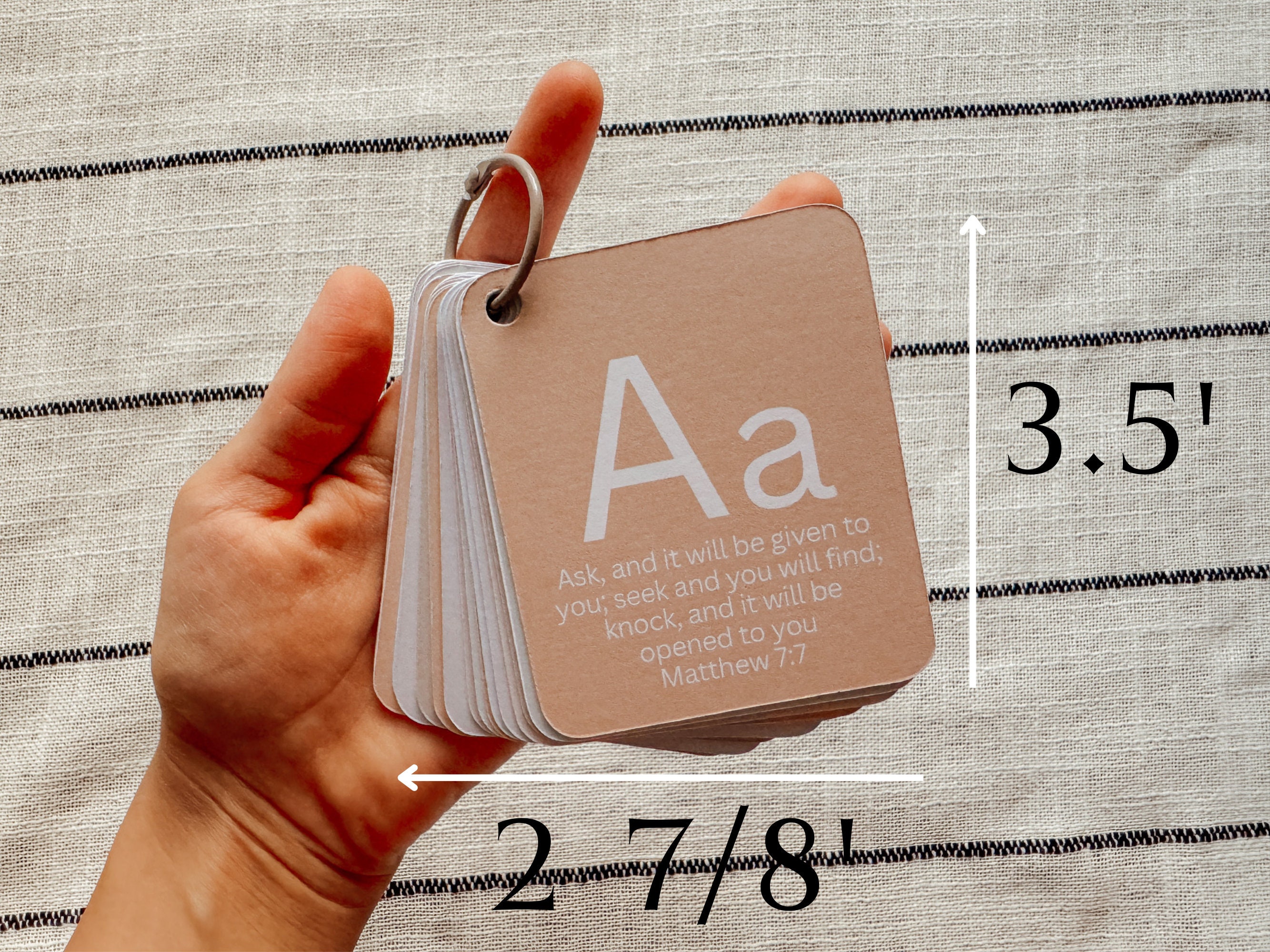 Bible ABC Flashcards Digital Gospel Based Alphabet Set Cards A-Z ...