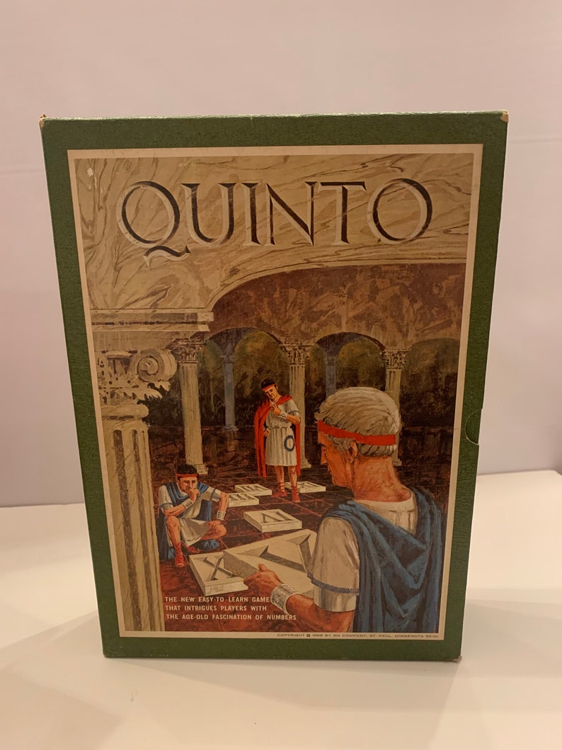 Quinto Bookshelf Board Game Etsy