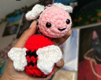 DIGITAL PATTERN Love Bees | Valentine Bumble Bees | Low Sew | Heart Shaped Wings