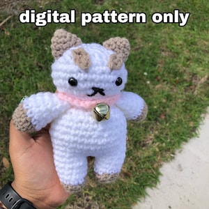 DIGITAL PATTERN: Puppy cat | Amigurumi PDF