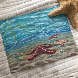 Starfish Acrylic Painting