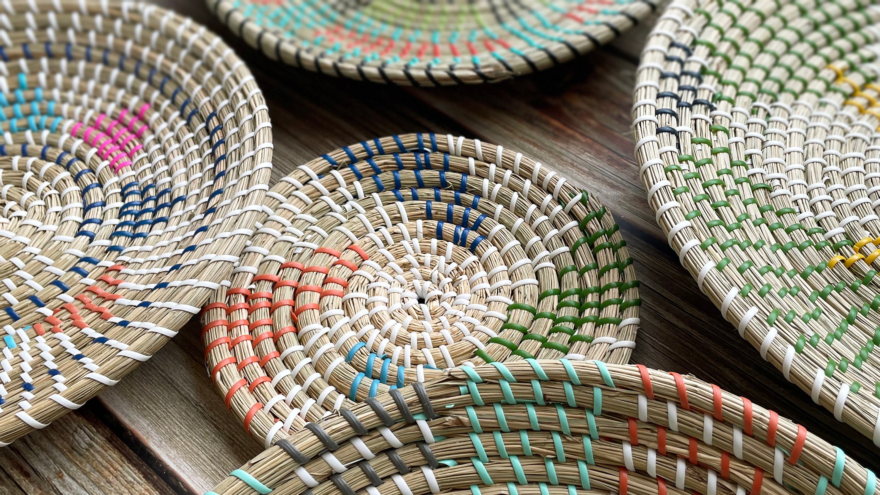 Straw Woven Wall Decor for Home Decoration Woven Basket Wall Etsy UK