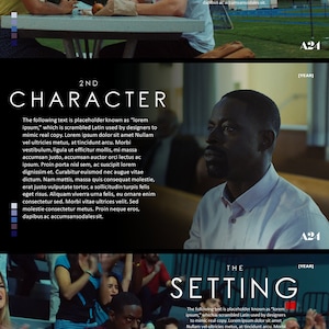 Film & Music Video Pitch Deck Template, Editable PowerPoint Template, Pitch Deck Template image 4