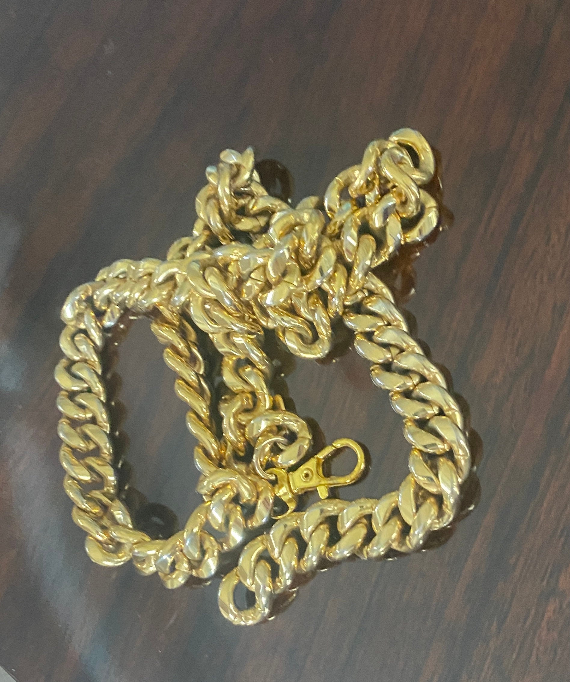 1980 Gold Chain Belt 