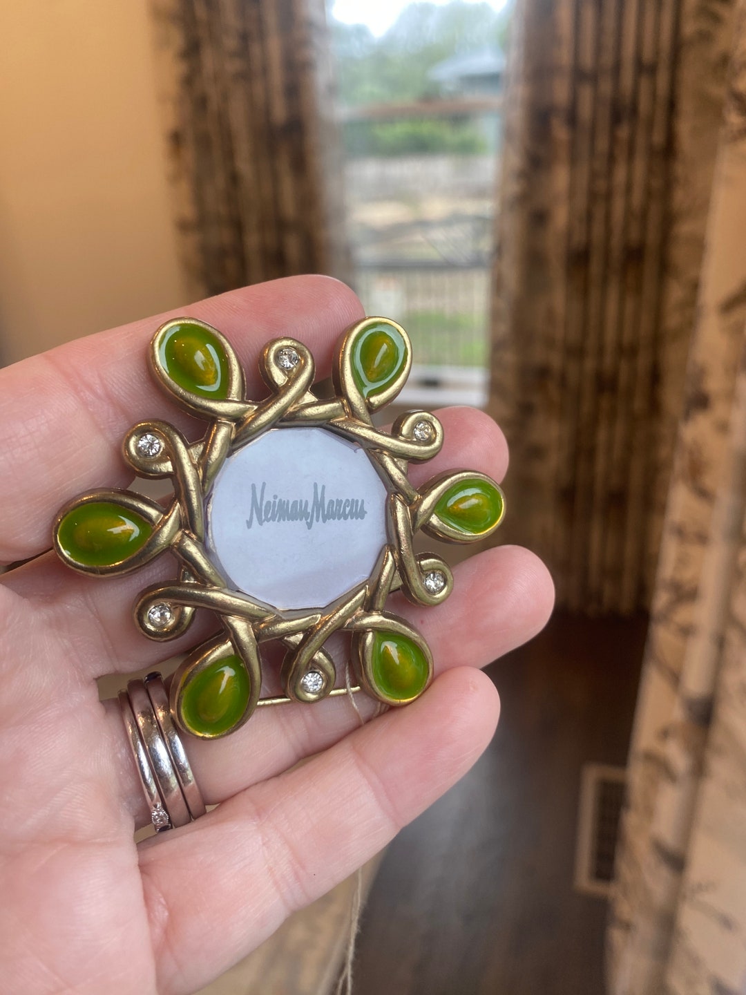 Vintage Neiman Marcus Jay Strongwater Picture Frame Clip or Etsy