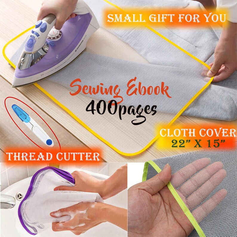 100 Wool Ironing Pad for Quilters 17 x 14 inches Grey Etsy