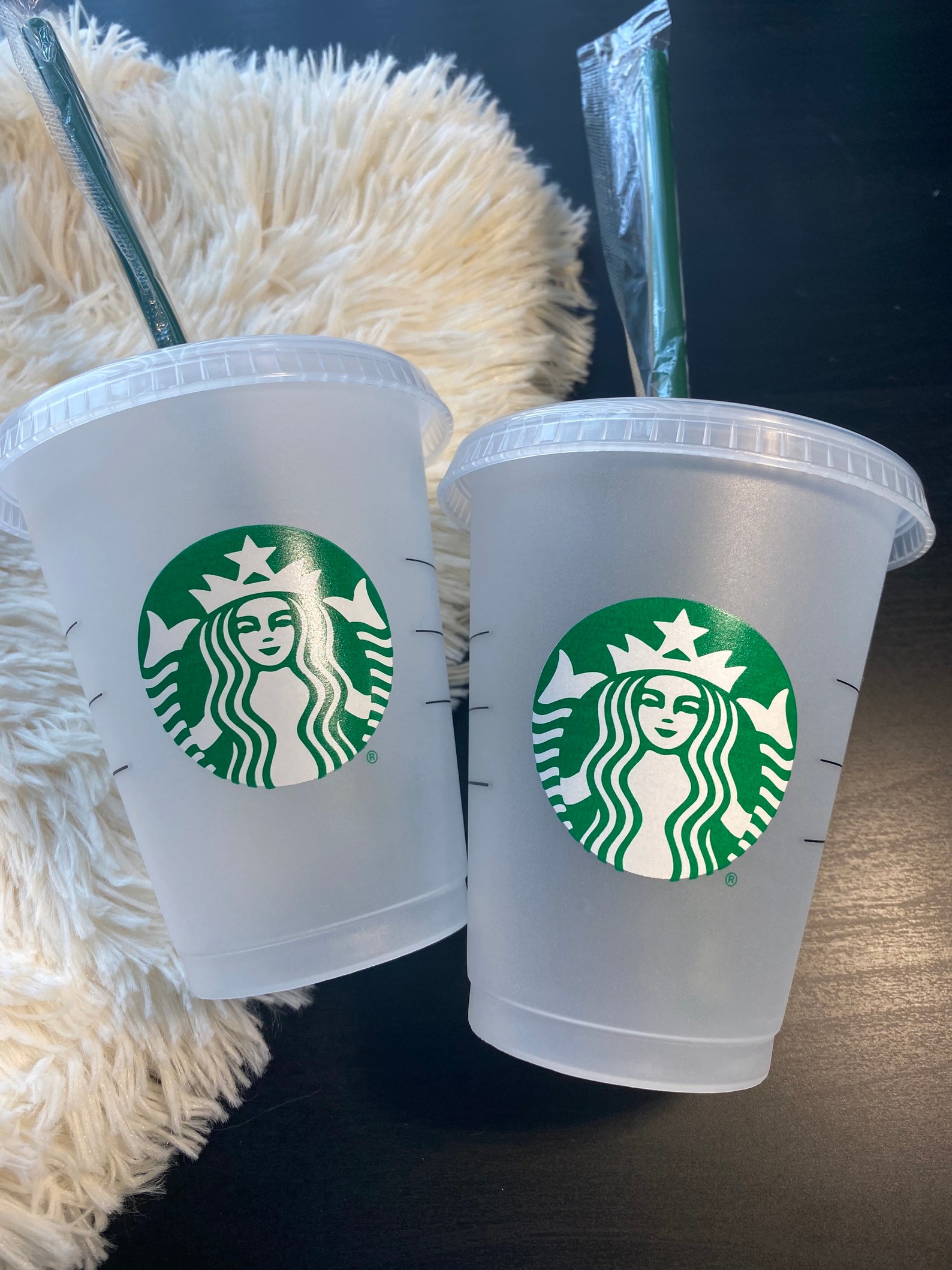 Mini Starbucks Cups Pack of 5 16oz Bulk Starbucks Cups Etsy
