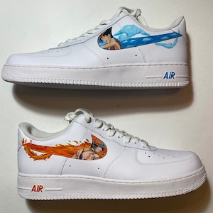 custom painted air force 1's