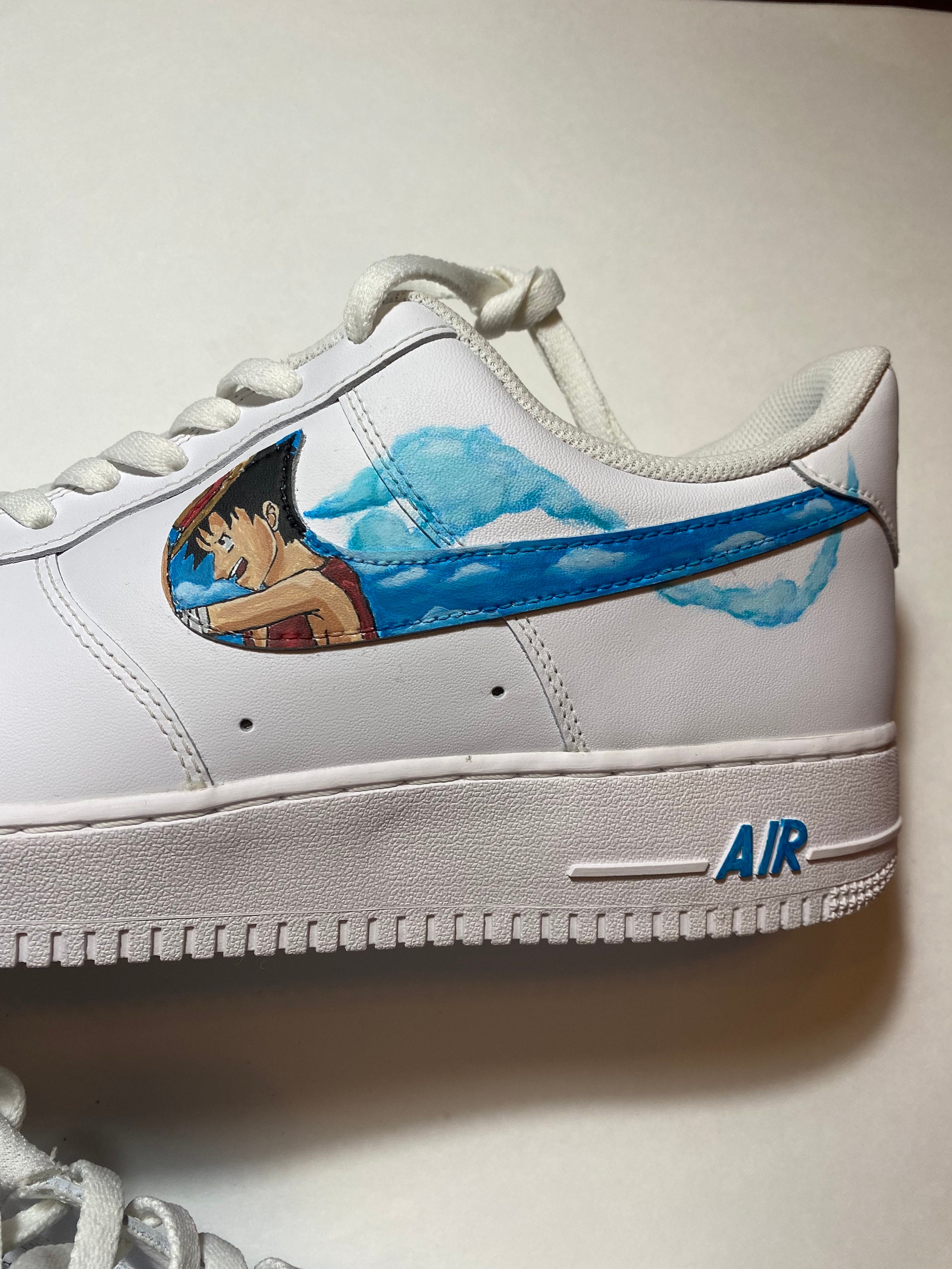 custom painted air force 1's