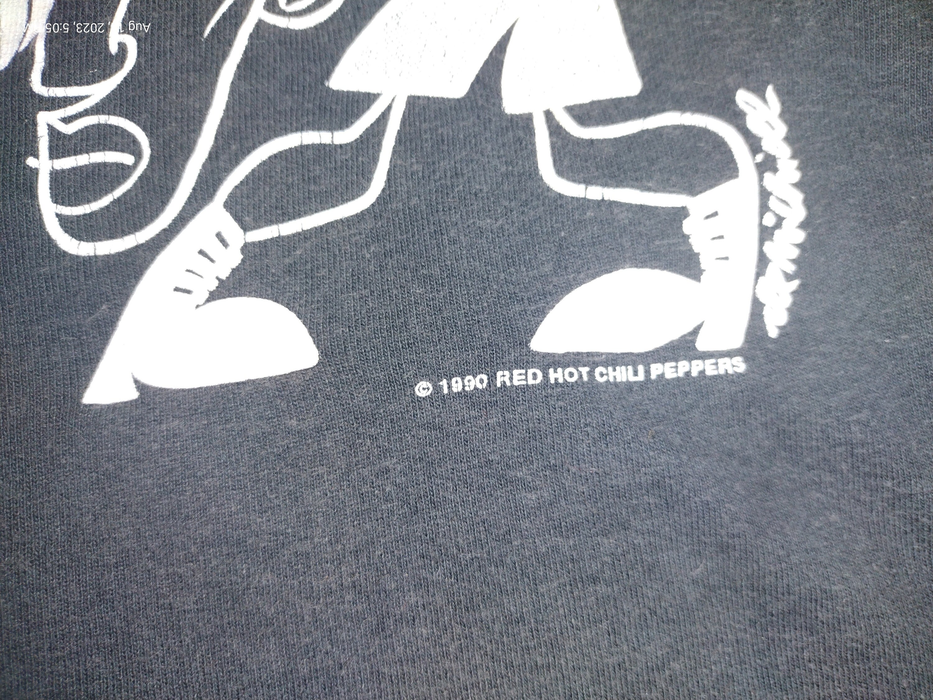 Vintage 1990 Red Hot Chilli Peppers Vintage 1990 Red Hot Chilli Peppers