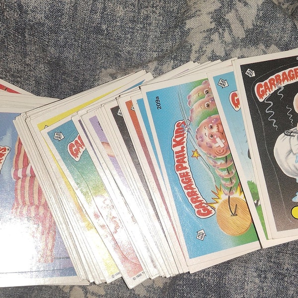 Vintage Garbage Pail Kids Cards Series 6 Original Topps RARE Banned 1980s Cabbage Patch