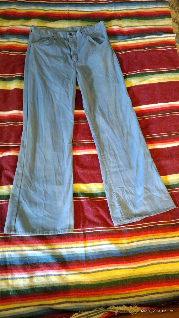 Jean Joint Elephant Bell Bottoms 60s 70s Vintage J