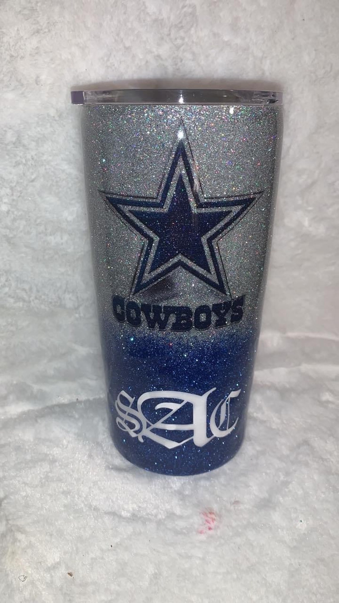 Dallas Cowboys Tumbler/ Dallas Cowboys Cup/ Dallas Cowboys/ Etsy