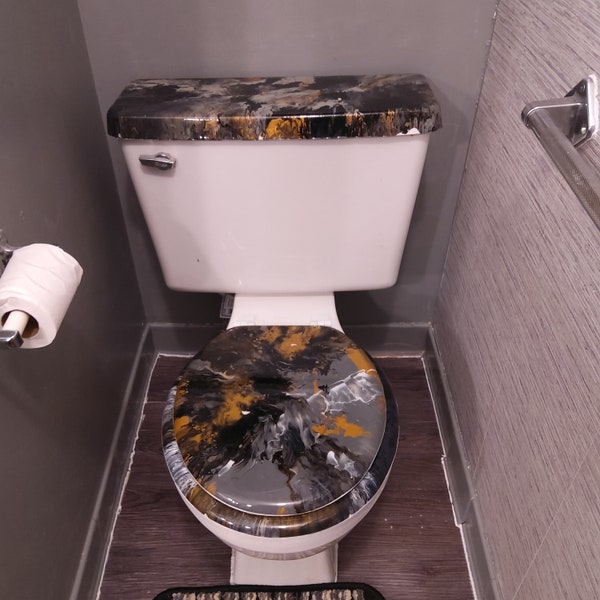 Purple Toilet Seat Etsy