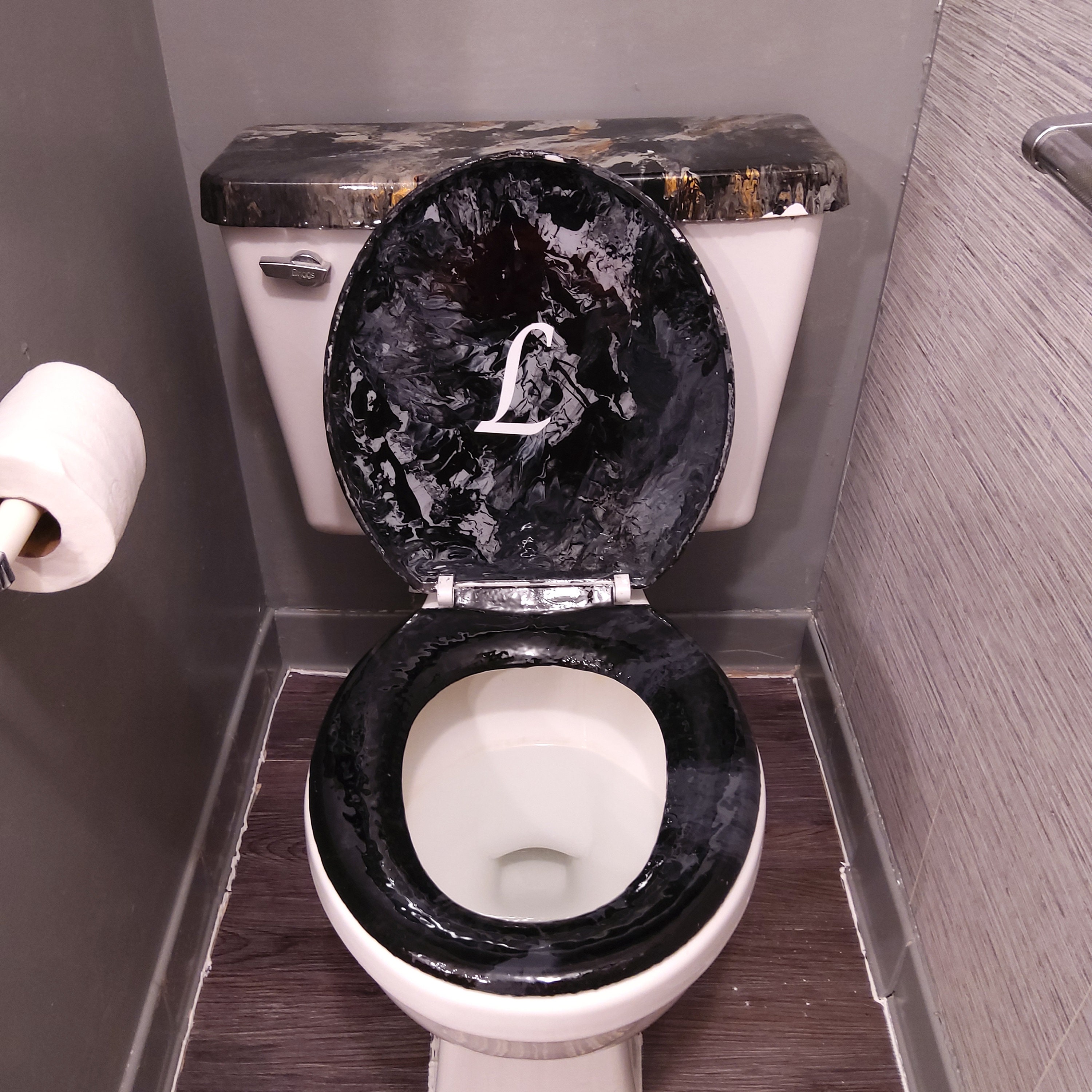 Customized Toilet Seat/ Toilet Seat/monogrammed Toilet Seat Etsy