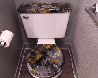 Asiento de inodoro personalizado