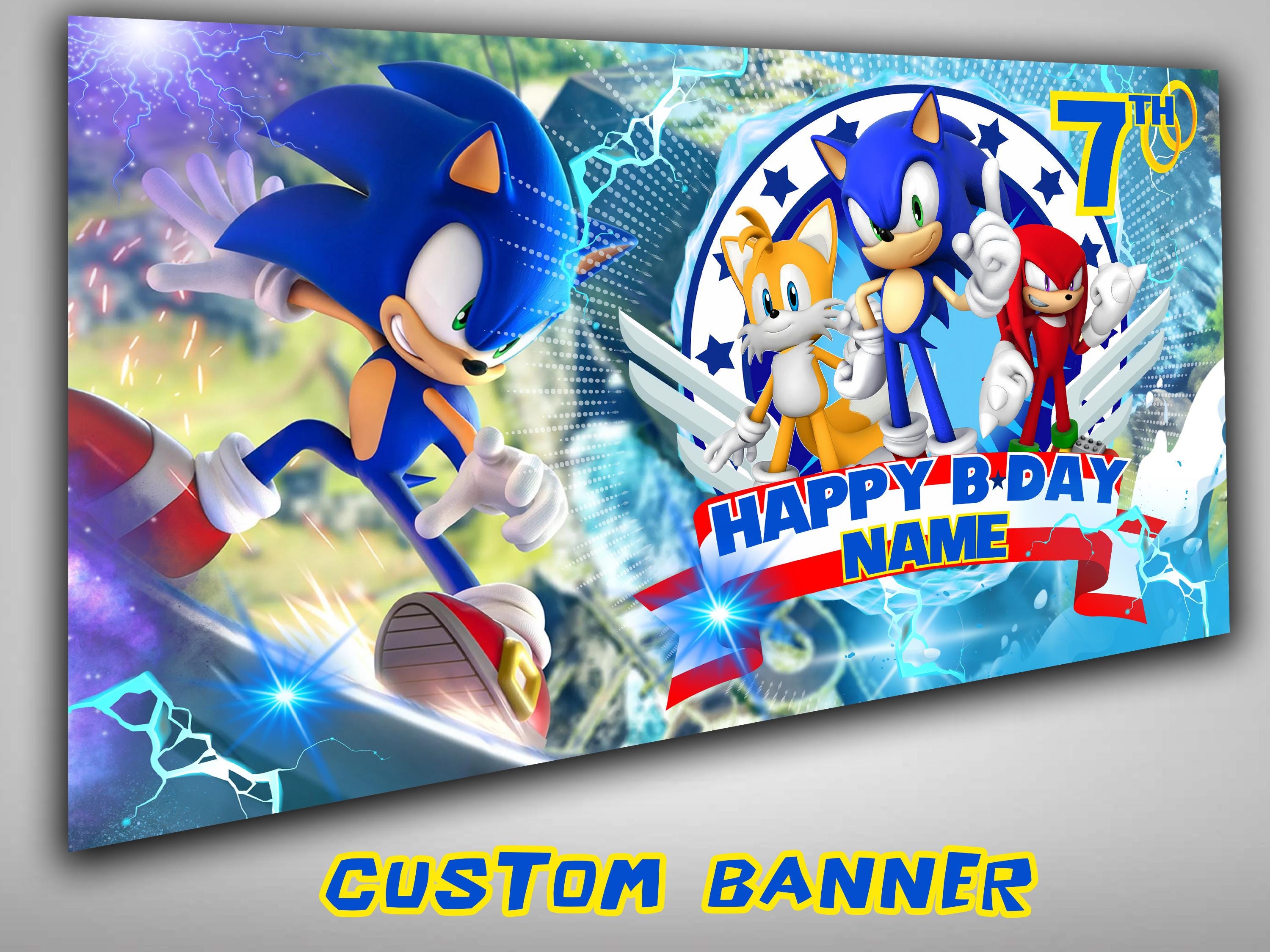 Danilo Promotions LTD sonic the hedgehog, età 5, biglietto di compleanno
