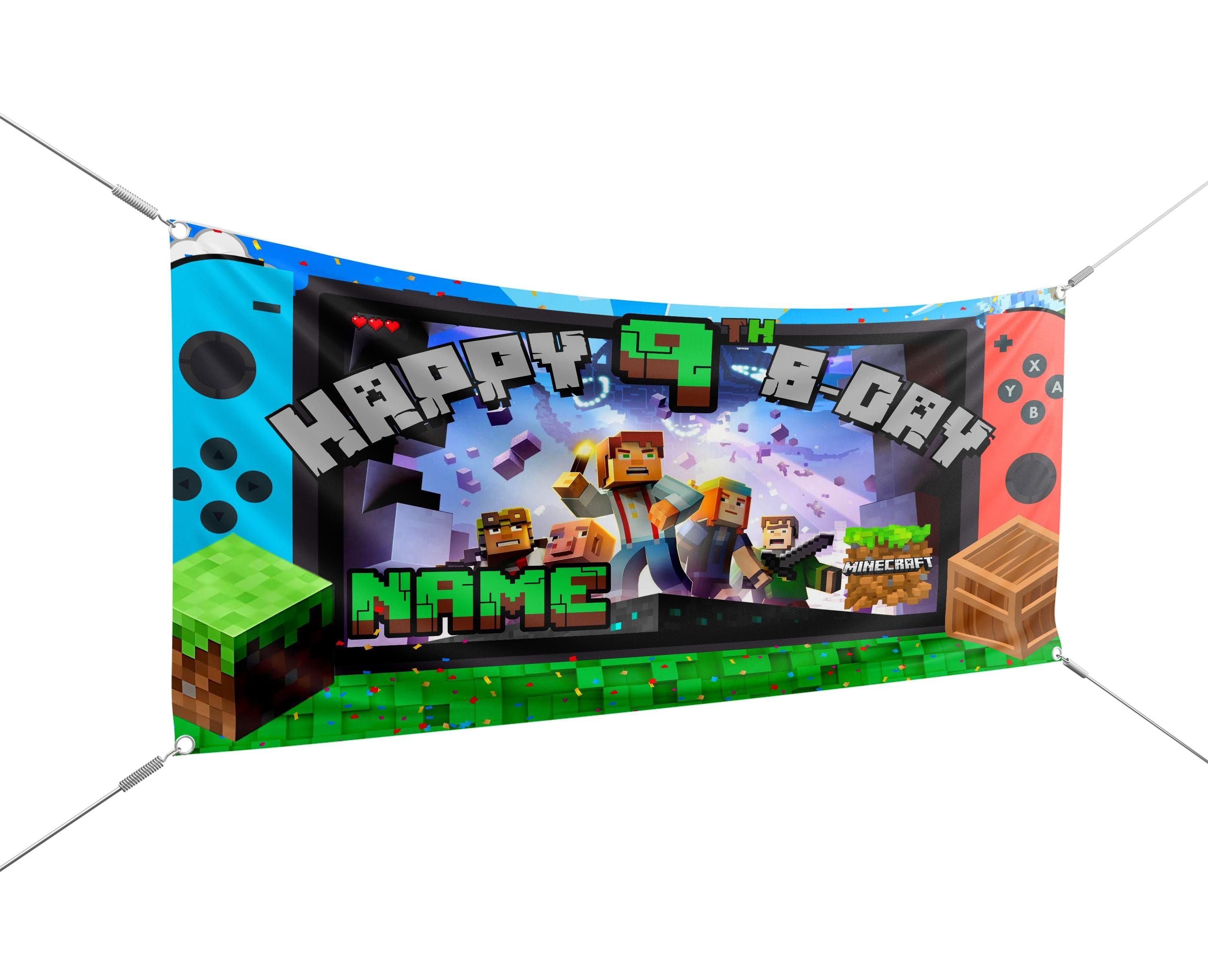 Custom Minecraft Banner - Digital or Print