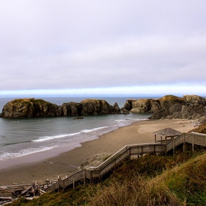 Stairway to Bandon Beach