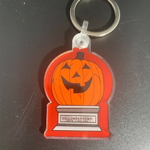 Halloweentown Pumpkin Keychain